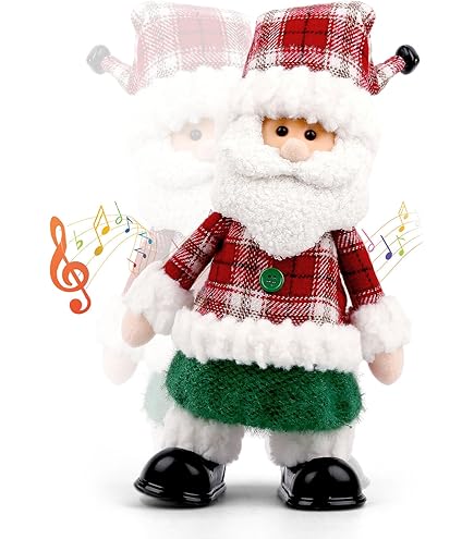 Amazon.com: Jingle Bell Rock Santa Animated Dancing Singing Santa